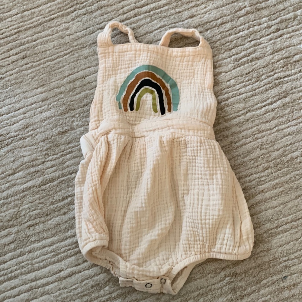 Rainbow romper